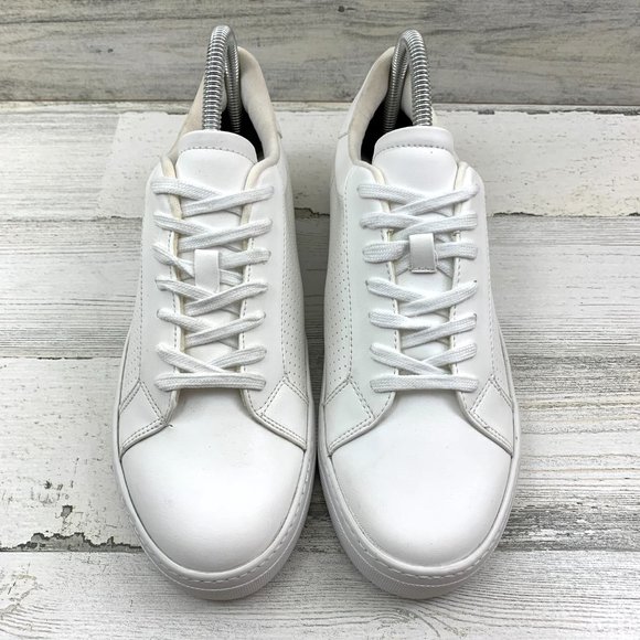Steve Madden White Casual Lace Up Sneakers* - Picture 3 of 8